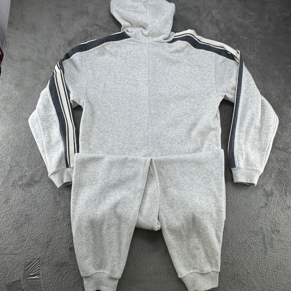 Fabletics Light Grey Heathered Full Zip Hoodie‎ Sweatshirt Jogger Pants Womens L - Picture 3 of 16